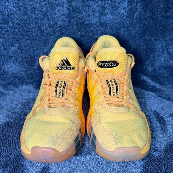🖤 Adidas Crayola D.O.N. Issue #2 J Solar Gold Men's Size 5 - Picture 2 of 8